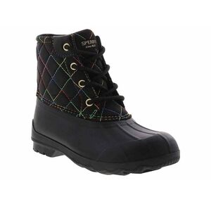 Sperry Port Rainbow Youth Girls Weather Boot (Size 2)